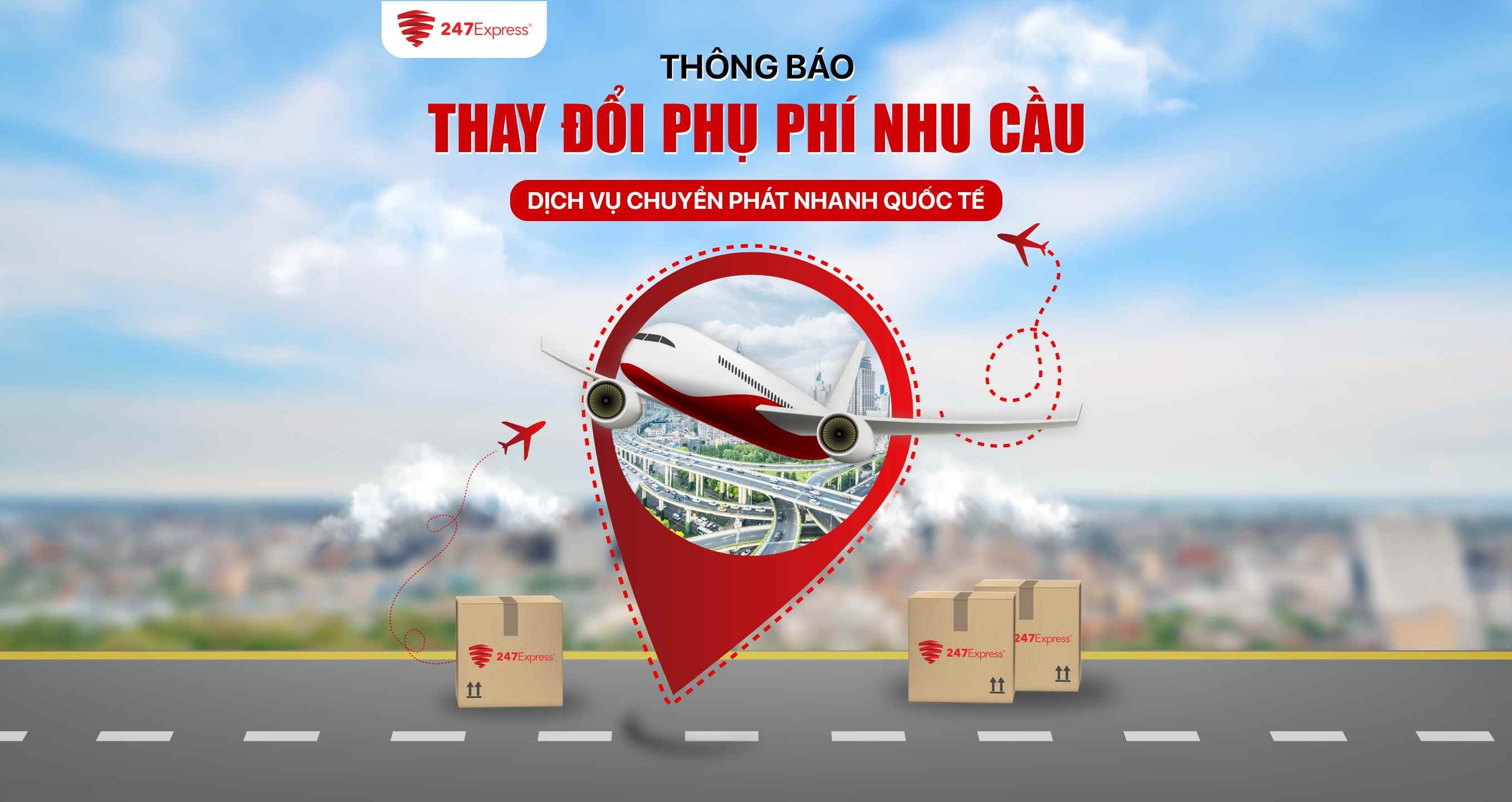 Thông báo thay đổi Phụ Phí Nhu Cầu (2025)